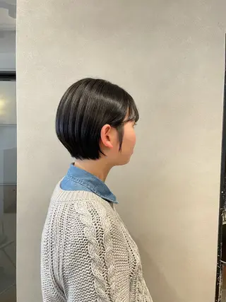 ショート MIREI /韓国風 /大阪美容室のヘアスタイル