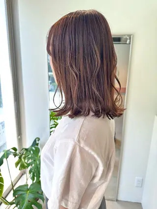 ミディアム eto所属・髪質改善スペシャリス ト長尾勇弥/梅田中津のヘアスタイル