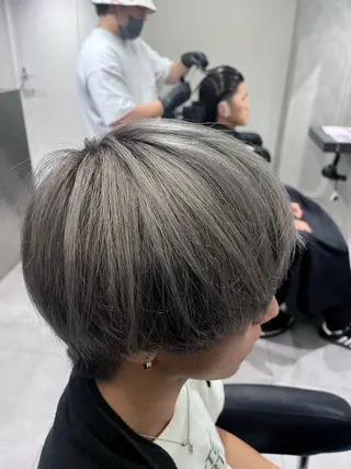 カラー メンズ 🔥毛流れ職人🔥 センターパート/そらのヘアスタイル