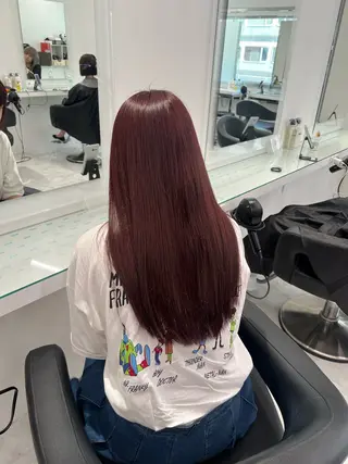 カラー ブリーチなし透明感 💗RYOTAのヘアスタイル