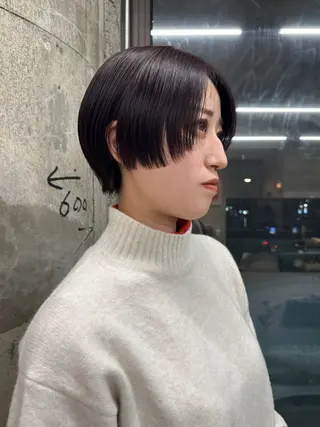 ショート カラー パーマ ヘアアレンジ メンズ casey mayuのヘアスタイル