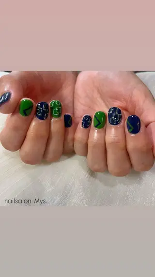 ネイル Mys. 松本結衣のネイルデザイン