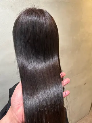 ロング カラー パーマ 髪質改善 jewel box~私のトリートメント~東梅田店所属・💎髪質改善専門 jewel boxのヘアスタイル
