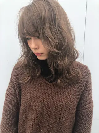ミディアム tuki yokohama所属・店長 小池アキトのヘアスタイル