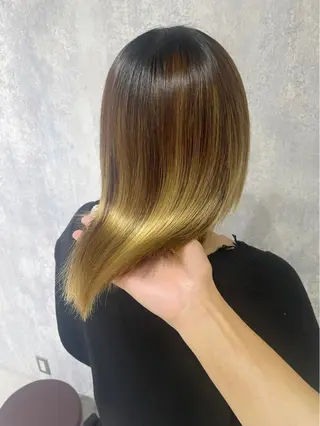 ミディアム 杉野/髪質改善 Zina博多店長のヘアスタイル