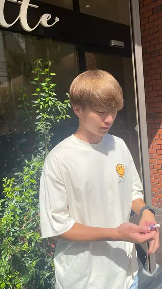 ショート カラー メンズ cocotte 💟草間紫音💟のヘアスタイル