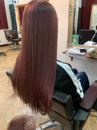 ロング アンフィーヘアー所属・amphihair 高橋祐也のヘアスタイル