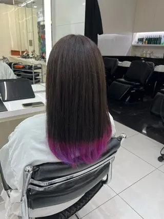 ロング ハッタ ミクのヘアスタイル