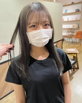 セミロング OLTI所属・中村 勇星のヘアスタイル
