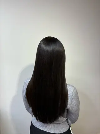ロング 桂 奈穂のヘアスタイル
