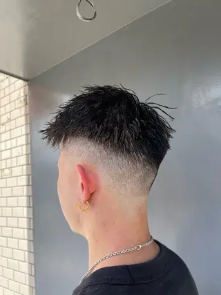 ショート メンズ FADE&LINE登戸店所属・🔥メンズ専門 美容師🔥 柳澤陵心のヘアスタイル