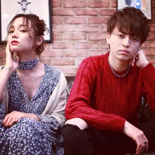 ミディアム カラー パーマ ヘアアレンジ メンズ キッズ ネイル マツエク・マツパ premier modelsのヘアスタイル