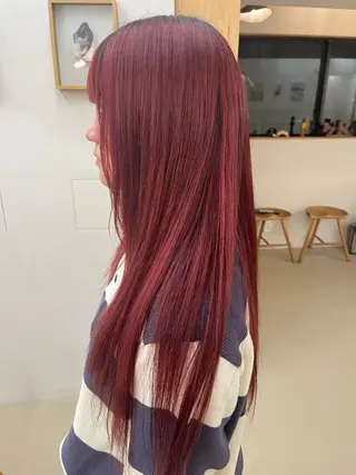 ロング カラー DENALI HAIR所属・宇野澤 銘のヘアスタイル