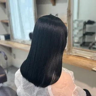 セミロング カラー ハイトーン/ネイル /ミウ 🌺❤︎のネイルデザイン