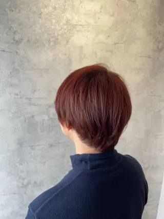 ショート カラー カット/ブリーチ/ ⚡️ひりゅう⚡️のヘアスタイル