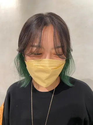 ミディアム カラー LIEN HAIR【リアンヘアー】所属・【髪質改善】 梅田　聡のヘアスタイル