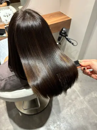 ミディアム 美髪ヘア 🤍erikaのヘアスタイル