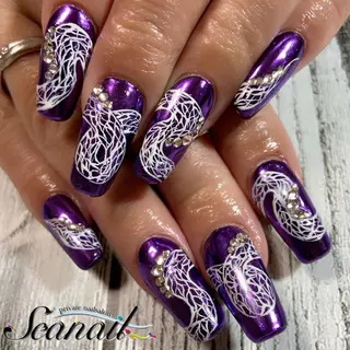 パーマ 小尾 栞のネイルデザイン