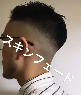 メンズ ショート、ボブ特化 長島智彦のヘアスタイル