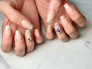 ネイル Queennail 北堀江Yumiのネイルデザイン