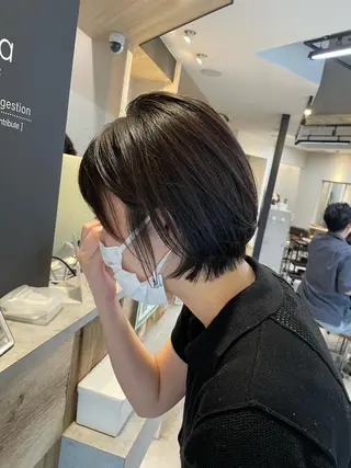 ショート Letters〜letters hair design〜所属・ショート✨顔まわり マツモト　ショウゴのヘアスタイル