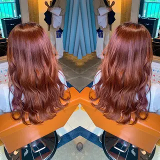 ロング カラー 韓国🇰🇷 ✂︎hair 内田愛のヘアスタイル