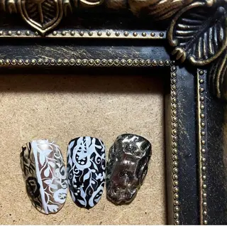 ネイル 栗田 ゆう子のネイルデザイン