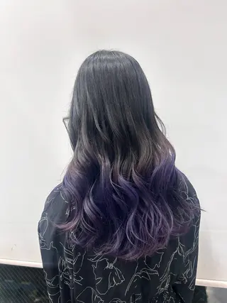 カラー 🍊小川実里🍊 /カラーレイヤーのヘアスタイル