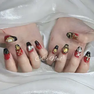 ネイル CeCe Garden所属・CeCeGarden ✨️キラキラワンホンのネイルデザイン