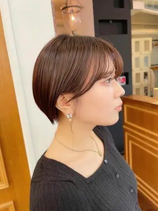 ショート カラー メイクス表参道所属・ショート/ボブ 矢野湧也のヘアスタイル