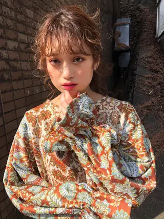 ミディアム StellA所属・アートディレクター ワダヒサノリのヘアスタイル