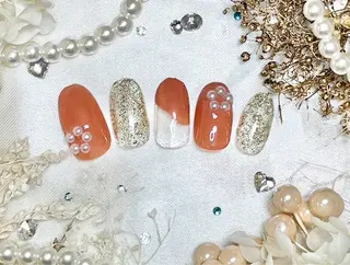 ネイル ネイルPetit Ribbonのネイルデザイン