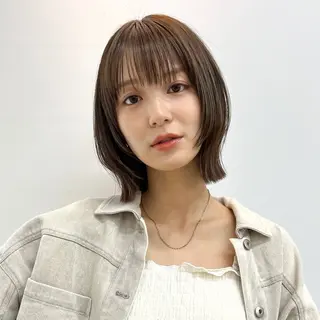 ミディアム カットモデル募集 🍒/北爪まゆのヘアスタイル