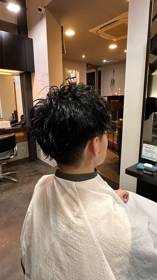 メンズ 南草津/レイヤー/ ゴトウのヘアスタイル