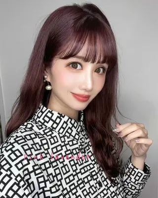 ロング Jewel Box所属・髪質改善ストレート 特化⭐️杉本奈稀沙のヘアスタイル