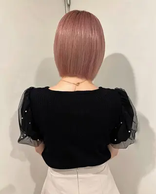 ショート 梅田無料カットモデル りんくのヘアスタイル