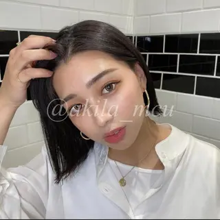 ショート カラー ヘアアレンジ エグチ アキラのヘアスタイル