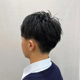 メンズ 押上/ショート・ボブ /パーマ/山口卓朗のヘアスタイル