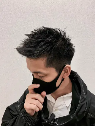 ショート メンズ HIROGINZA ヒロ銀座 青山所属・マツオ リュウホウ🐉のヘアスタイル