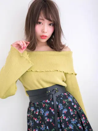 ショート カラー ヘアアレンジ 年間1500人担当 代表　南一路のヘアスタイル