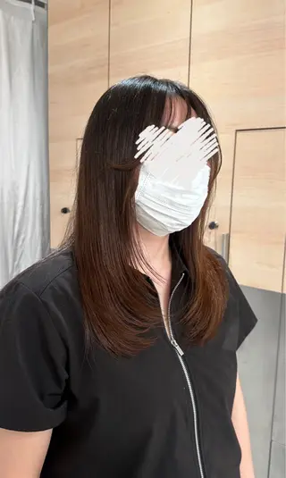 ロング あいこ/レイヤー カット🌷銀座のヘアスタイル