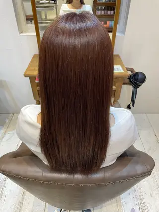 カラー shiomi H辻田 杏梨のヘアスタイル