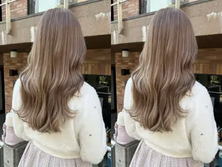 ロング カラー 艶髪カラー✨似合わせ No.1🥇渡辺康貴のヘアスタイル