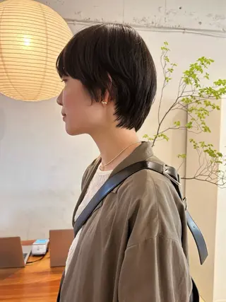 ショート カラー 🍑透明感hair ・NENE🍑のヘアスタイル