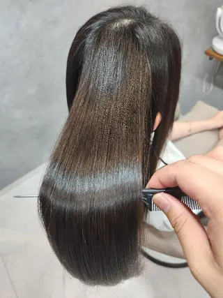 セミロング 小松 航大のヘアスタイル