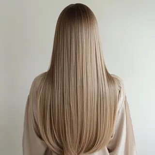 ロング 入谷 健二のヘアスタイル