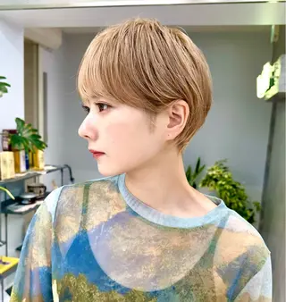 ショート 骨格診断で絶対可愛い ✨丸みショート✨凌弥のヘアスタイル