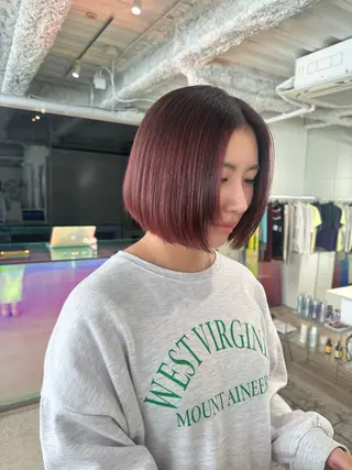 ショート 美容室ANY所属・トップスタイリスト 赤塚蓉子のヘアスタイル
