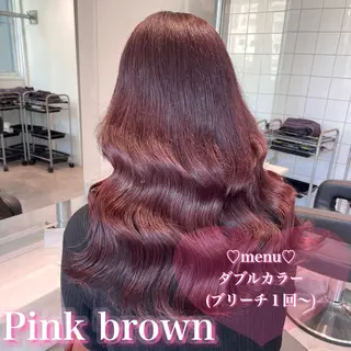 ロング 盛れる暖色🎀ガーリ ーヘア🎀きっかのヘアスタイル