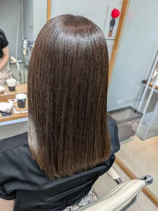 カラー 髪質改善人気🌷U. チハル🌷ヘッドスパのヘアスタイル